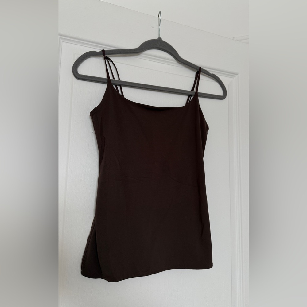 Aritzia Contour Brown Women's Top